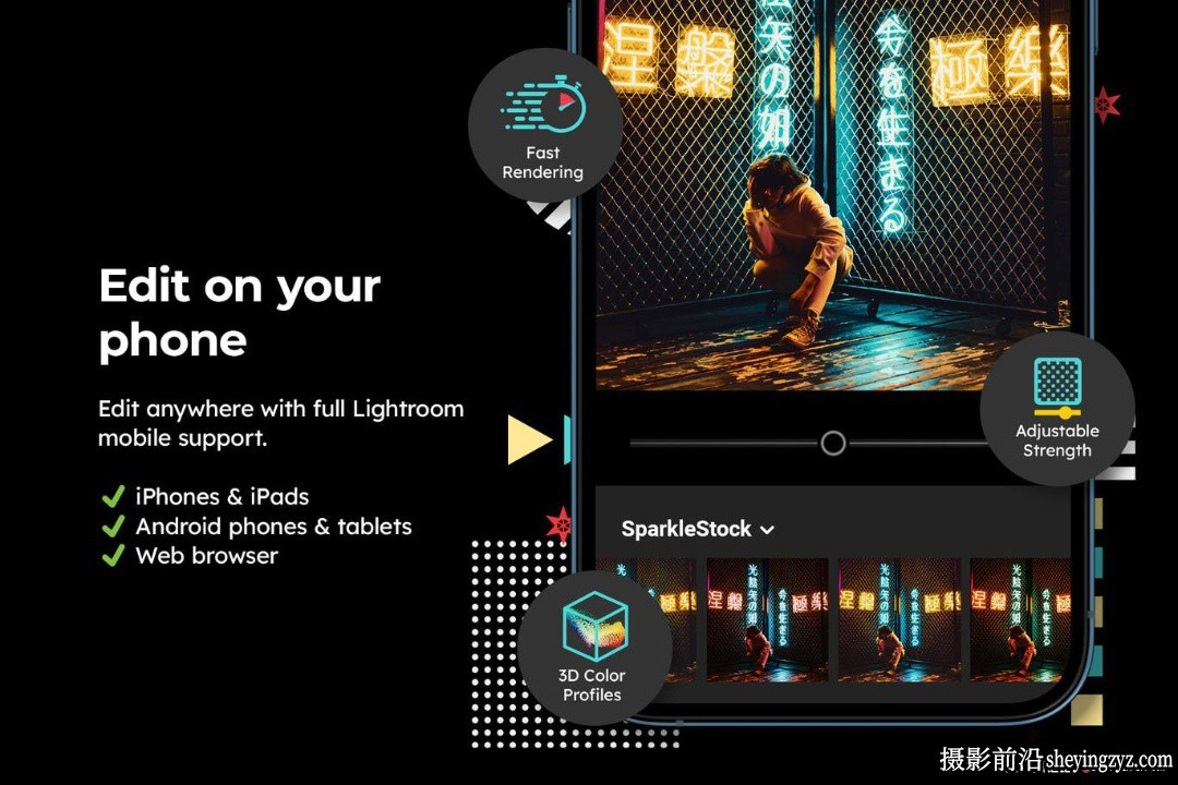 未来主义科幻风格LR预设LUT预设Cyberpunk sci-fi Lightroom Presets