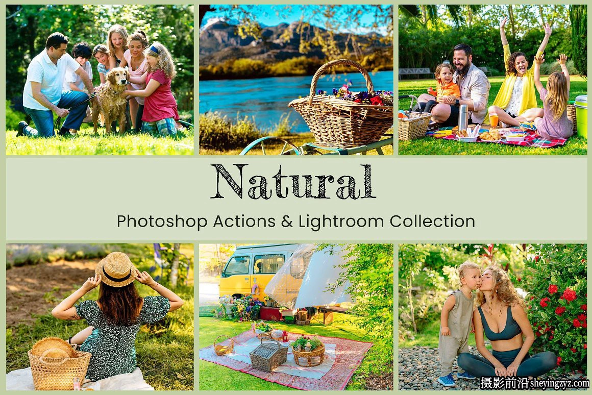 户外自然光家庭人像调色Lightroom预设 Natural Lightroom Presets
