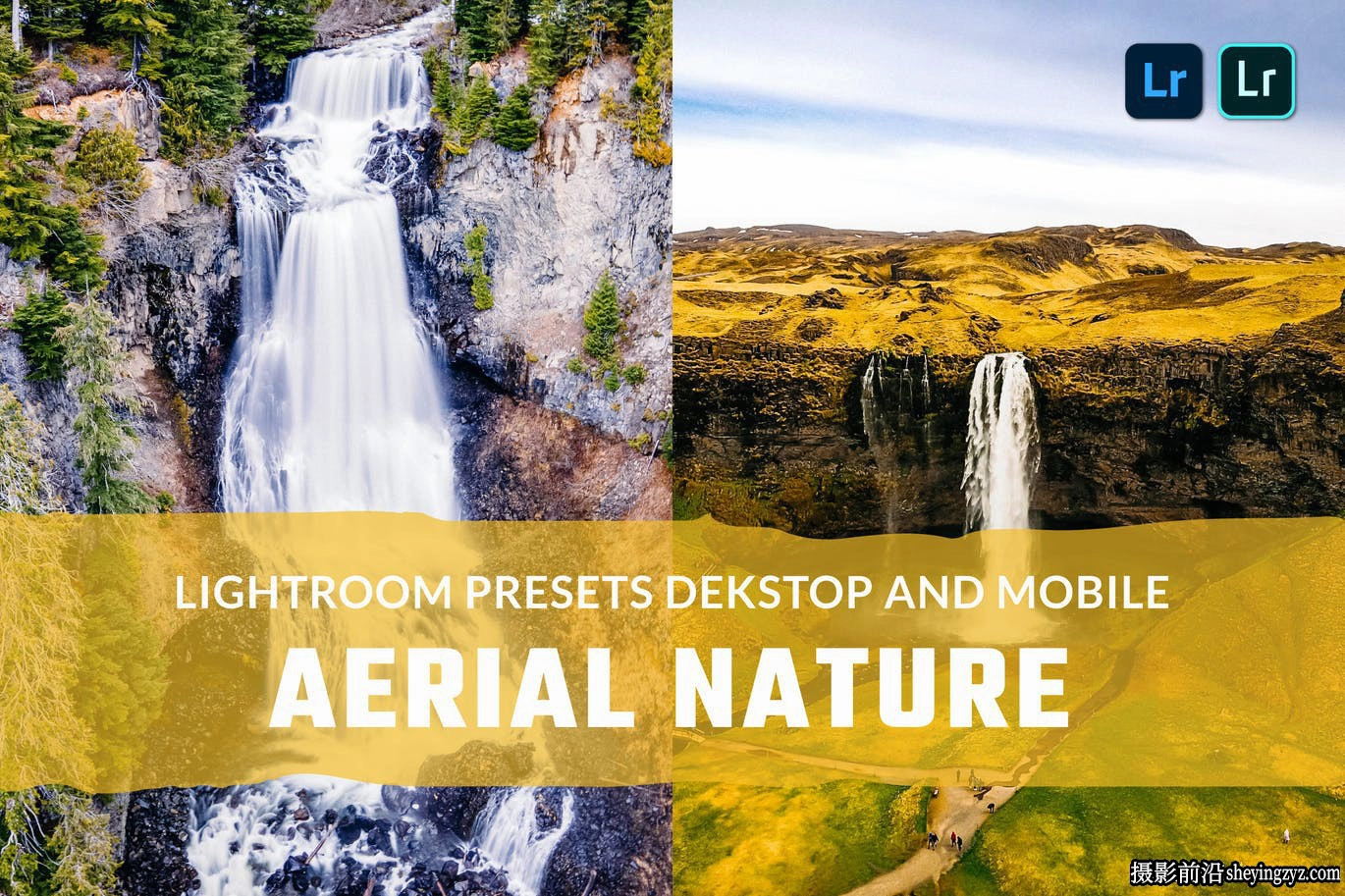 免费LR预设-10种航拍电影风光调色LR预设 Aerial Nature Presets