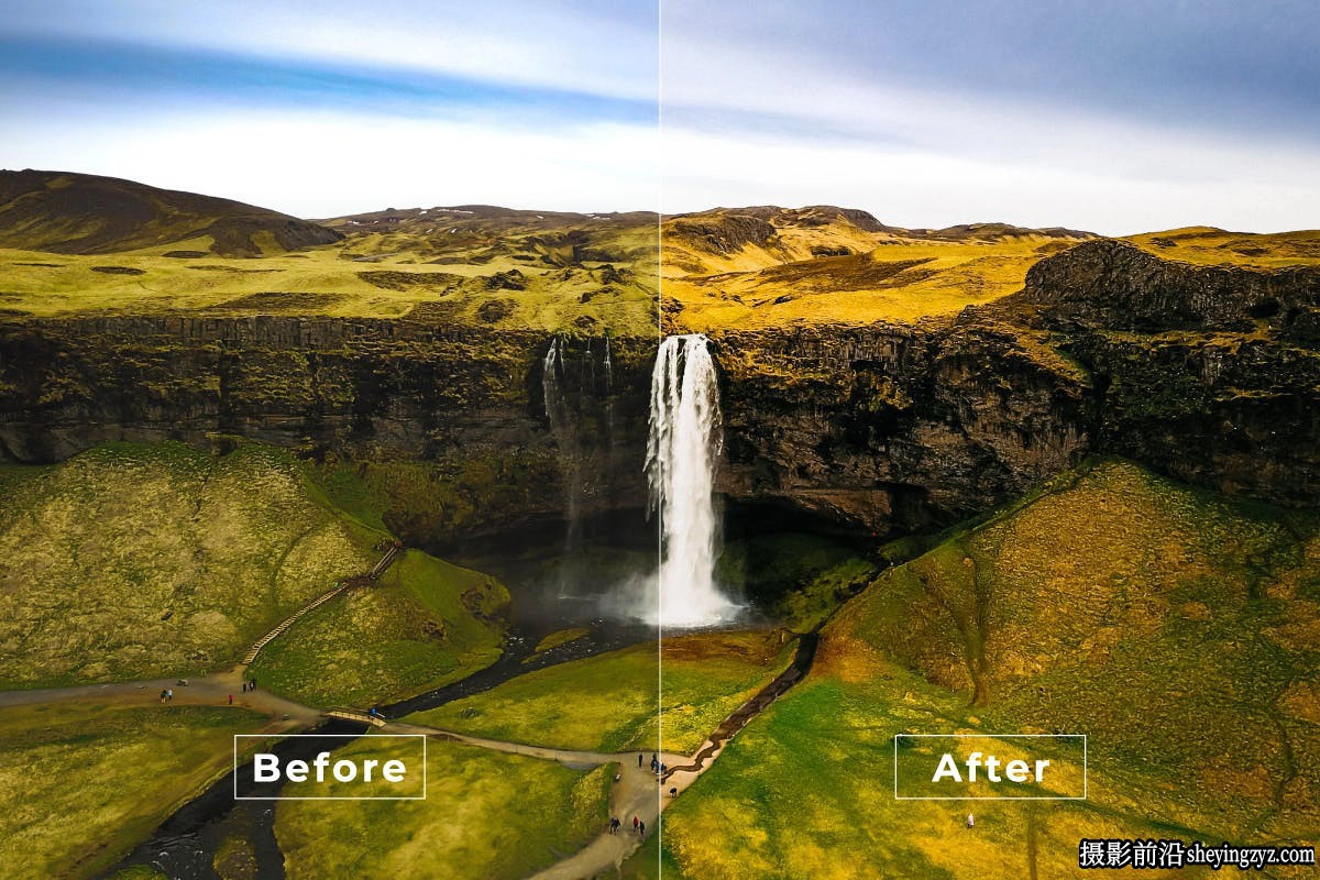 免费LR预设-10种航拍电影风光调色LR预设 Aerial Nature Presets