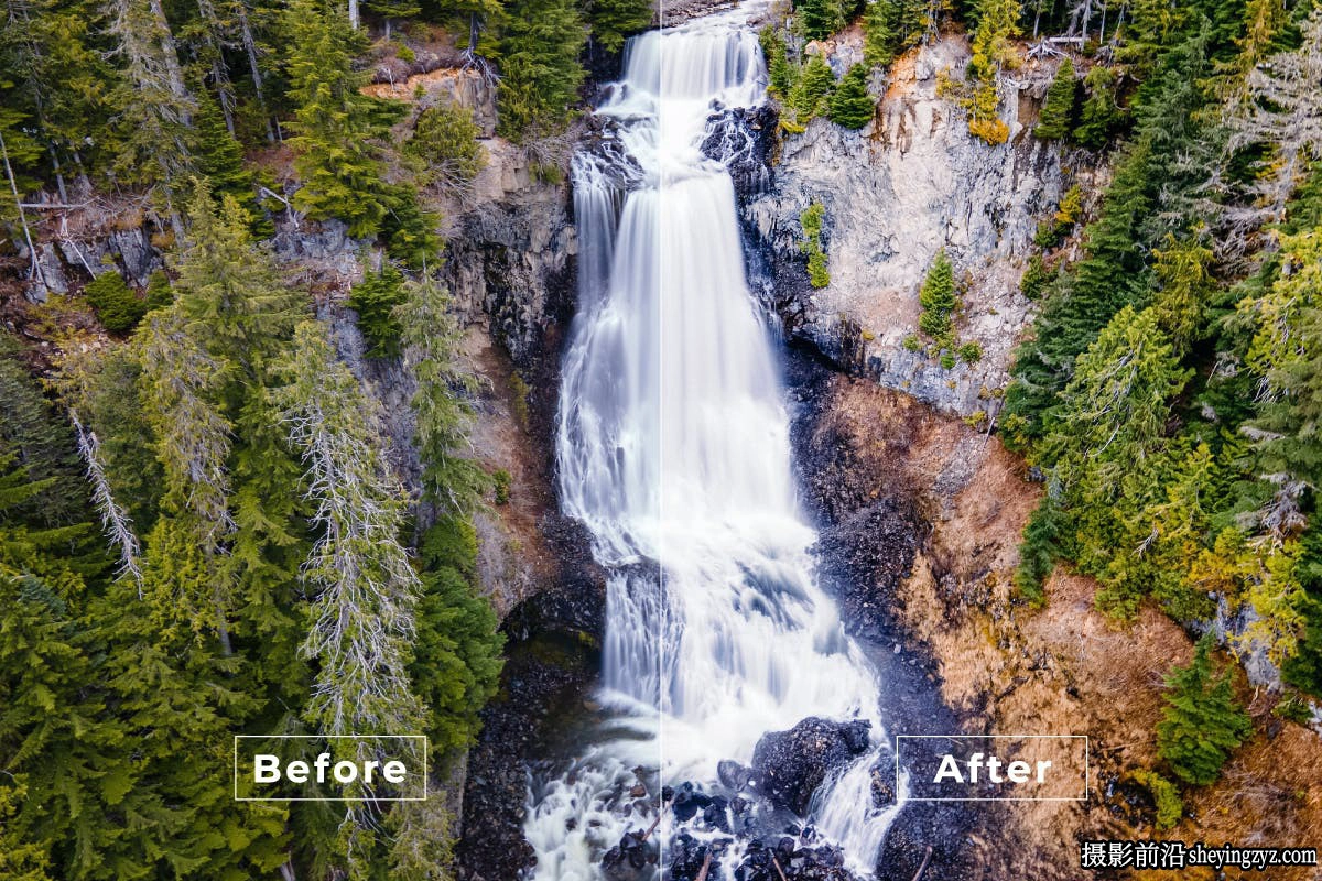 免费LR预设-10种航拍电影风光调色LR预设 Aerial Nature Presets