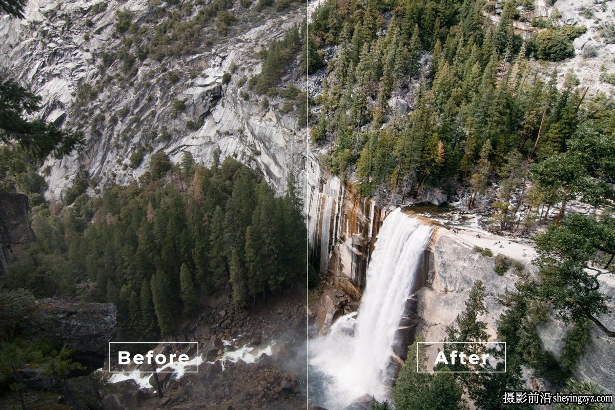 免费LR预设-10种航拍电影风光调色LR预设 Aerial Nature Presets