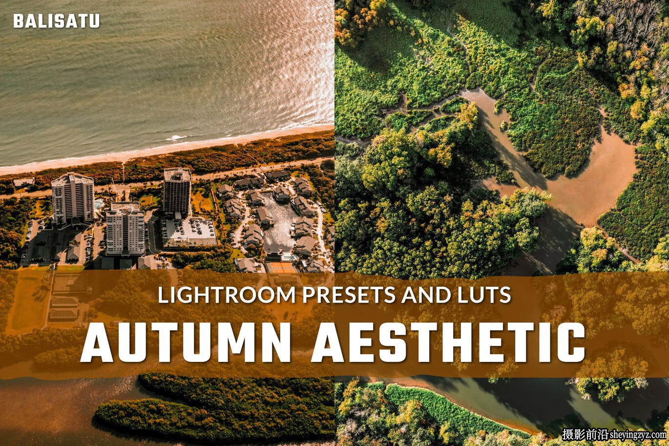秋季旅拍风光LR预设LUT预设 Autumn Aesthetic LUTs and Presets