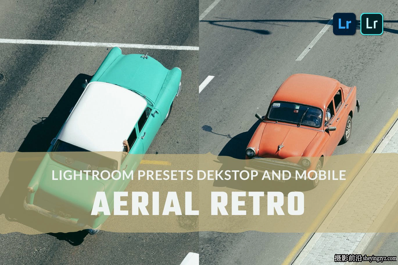 航拍复古电影风光LR预设及LUT预设Aerial Retro Lightroom Presets