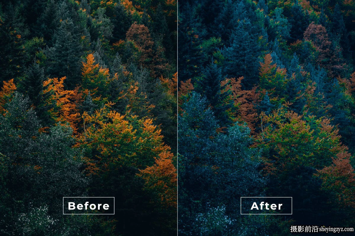 情绪电影风光后期调色LR预设及LUT预设 Airy Sunset Lightroom Presets