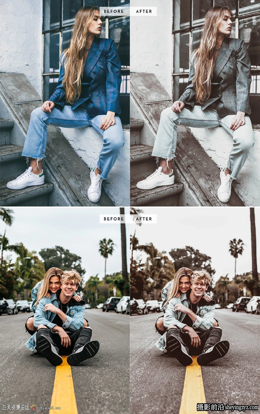 INS网红人像VSCO胶片LR预设手机lr预设Chocolatto Lightroom Presets