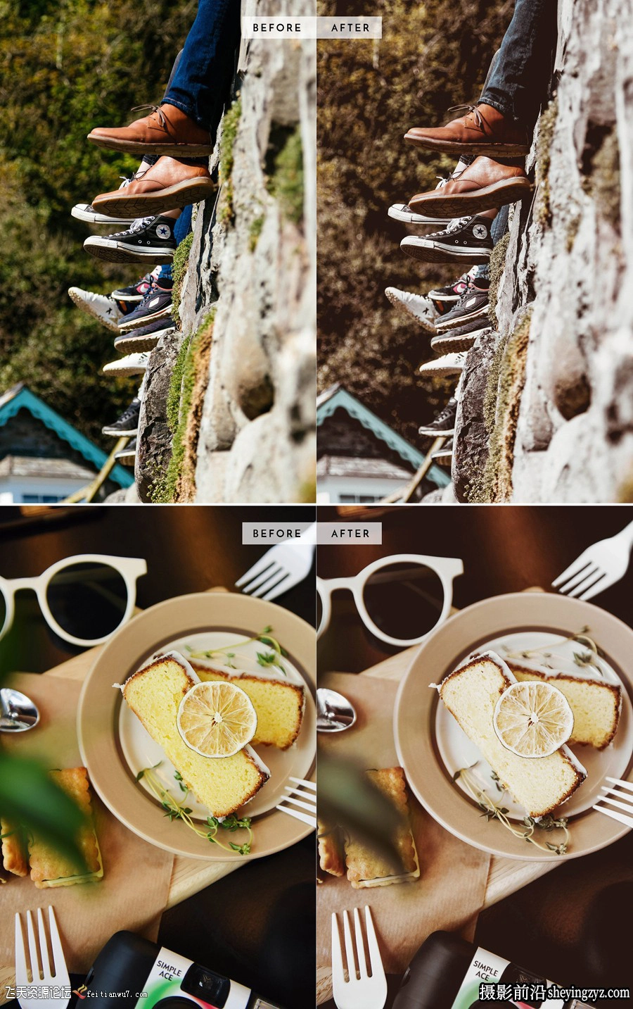 INS网红人像VSCO胶片LR预设手机lr预设Chocolatto Lightroom Presets