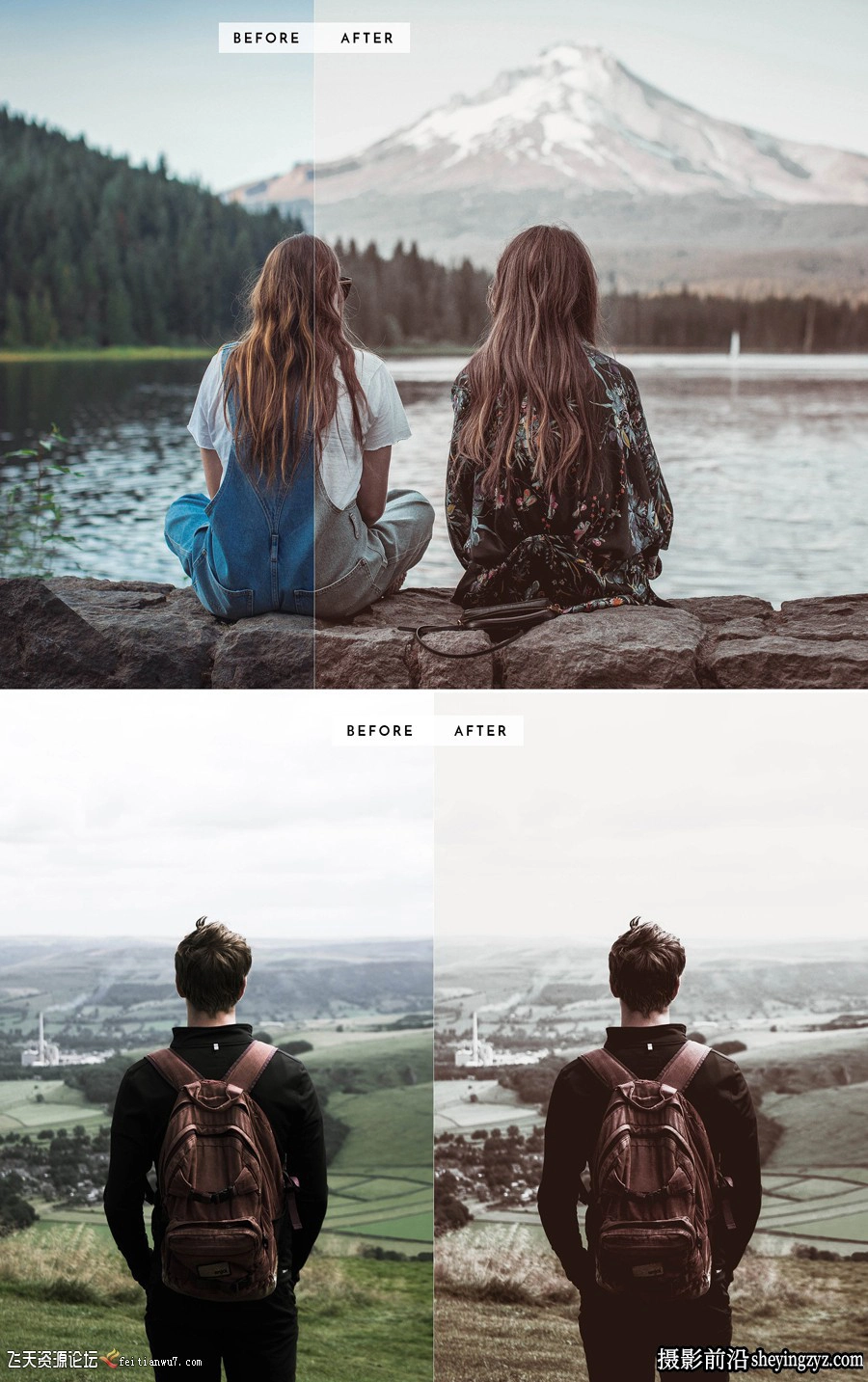 INS网红人像VSCO胶片LR预设手机lr预设Chocolatto Lightroom Presets