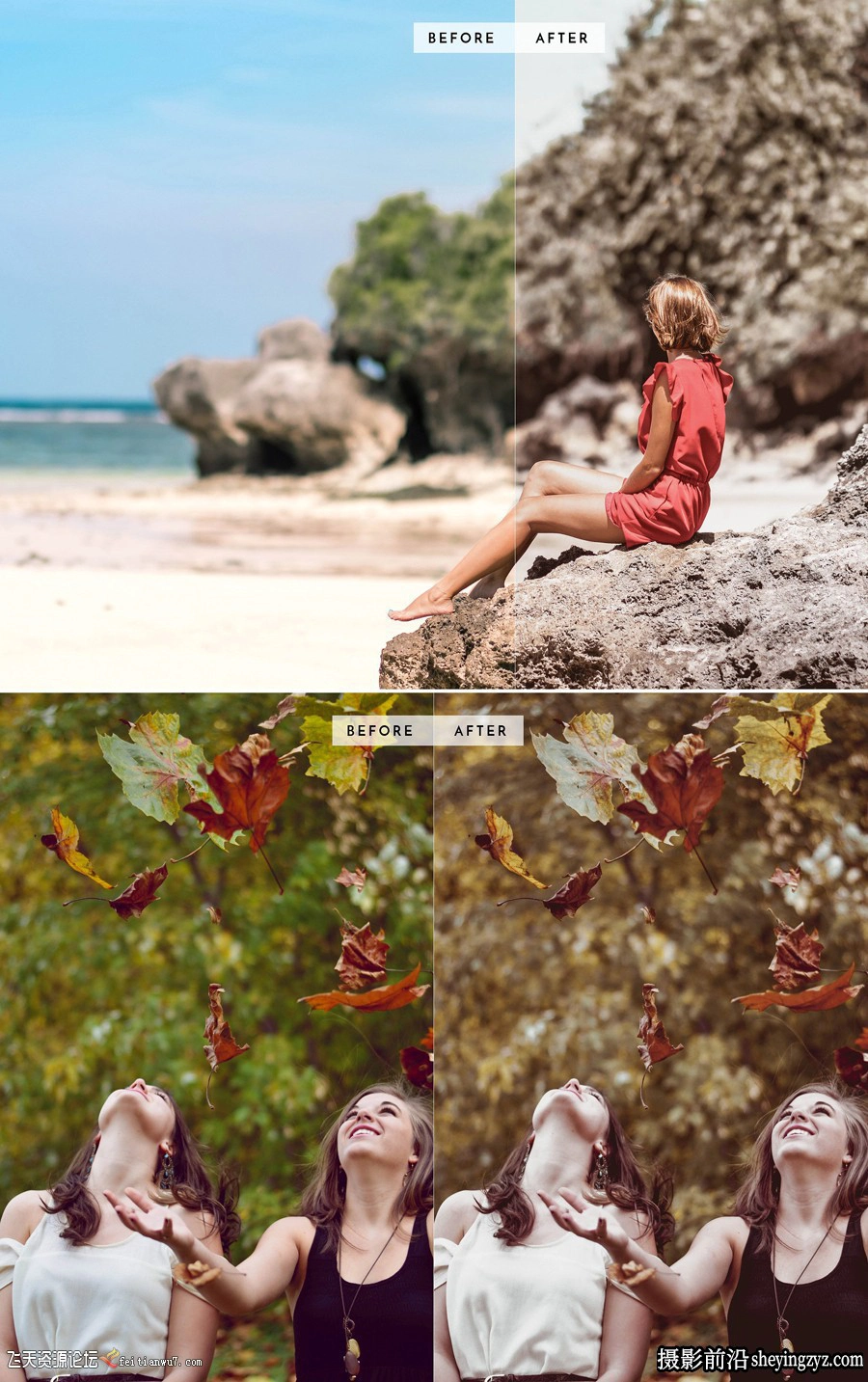 INS网红人像VSCO胶片LR预设手机lr预设Chocolatto Lightroom Presets