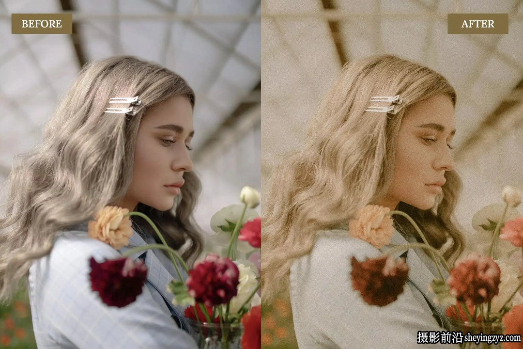 复古氛围情绪人像后期调色LR预设 Vintage Mood Lightroom Presets