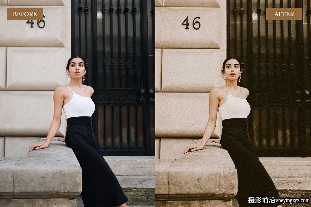 复古人像暖色调胶片色彩LR预设 Vintage Brown Lightroom Presets