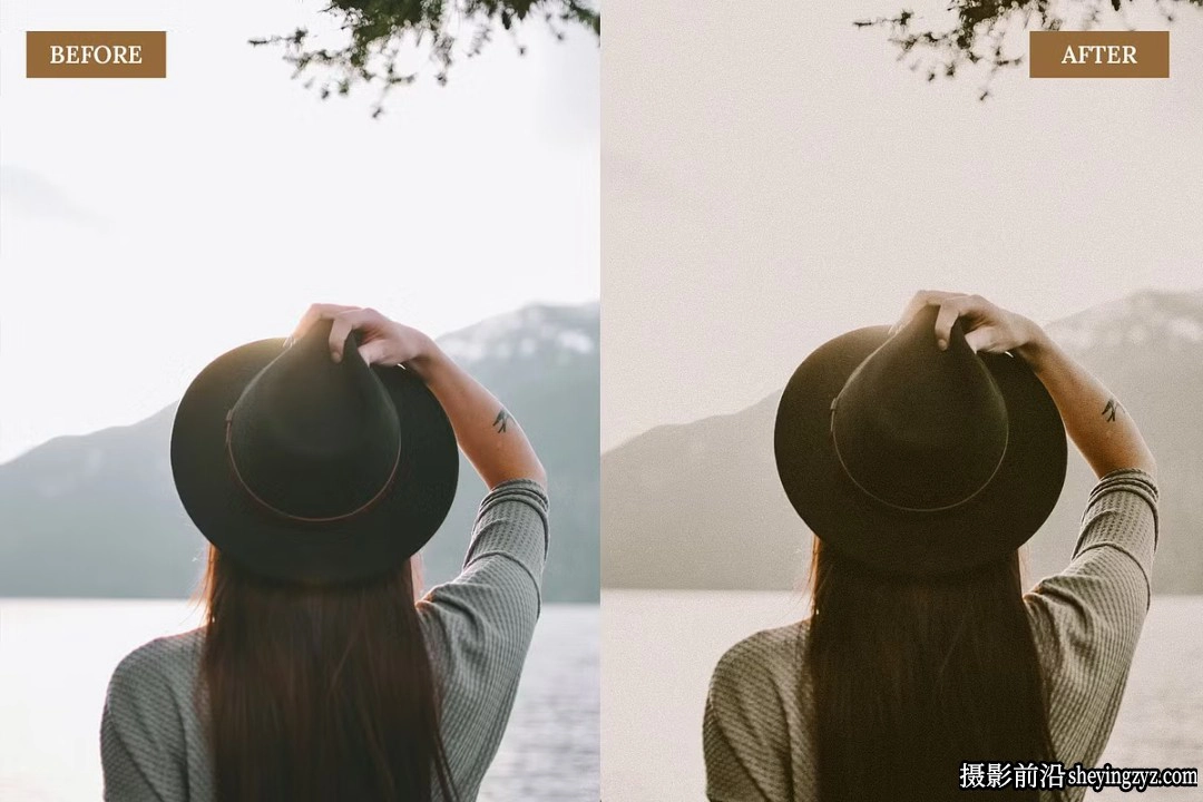复古人像暖色调胶片色彩LR预设 Vintage Brown Lightroom Presets