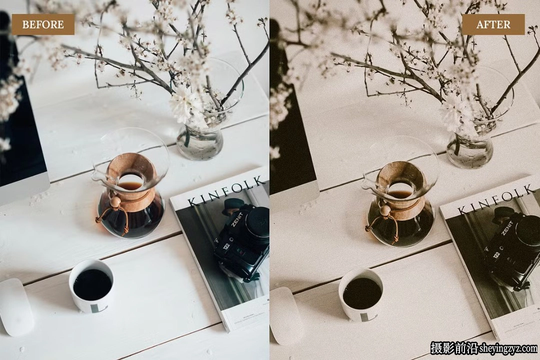 复古人像暖色调胶片色彩LR预设 Vintage Brown Lightroom Presets