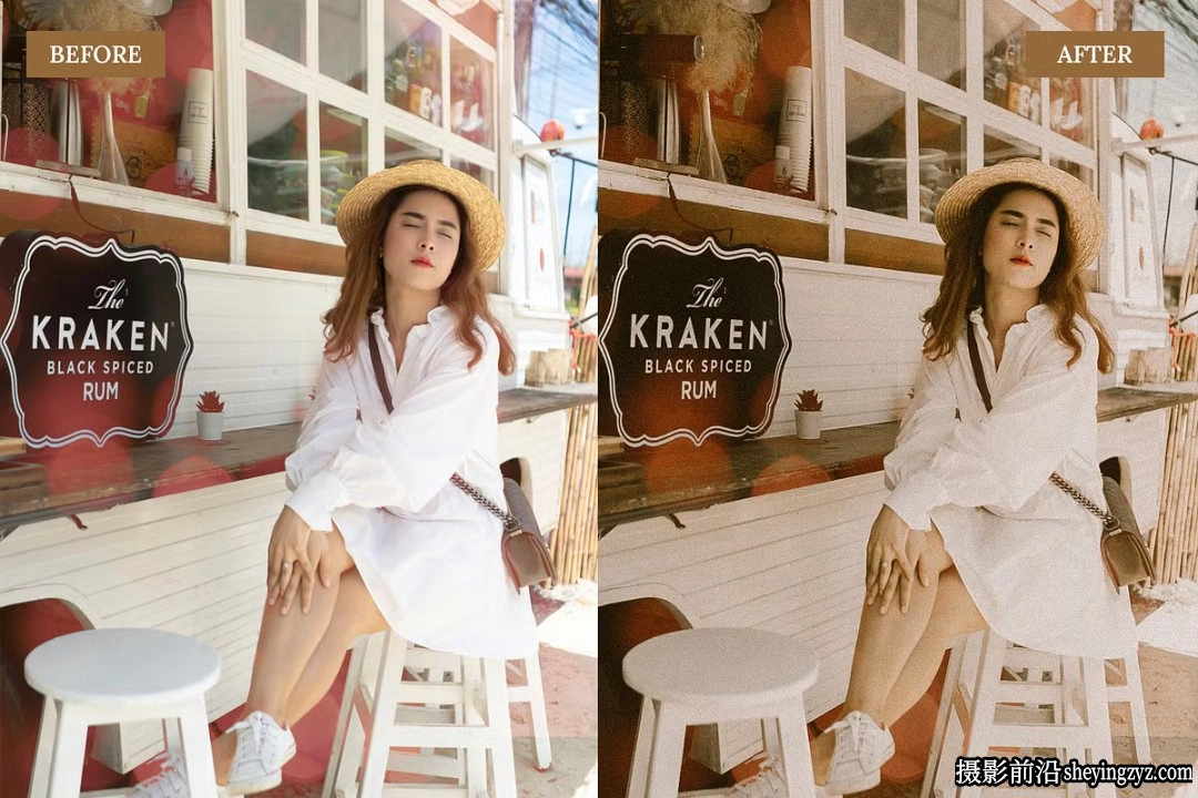 复古人像暖色调胶片色彩LR预设 Vintage Brown Lightroom Presets