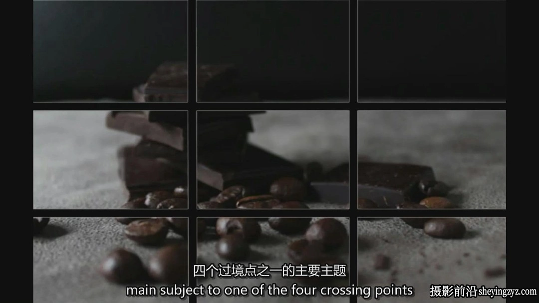 暗黑系和氛围感美食摄影布光造型入门工作坊教程-中英字幕