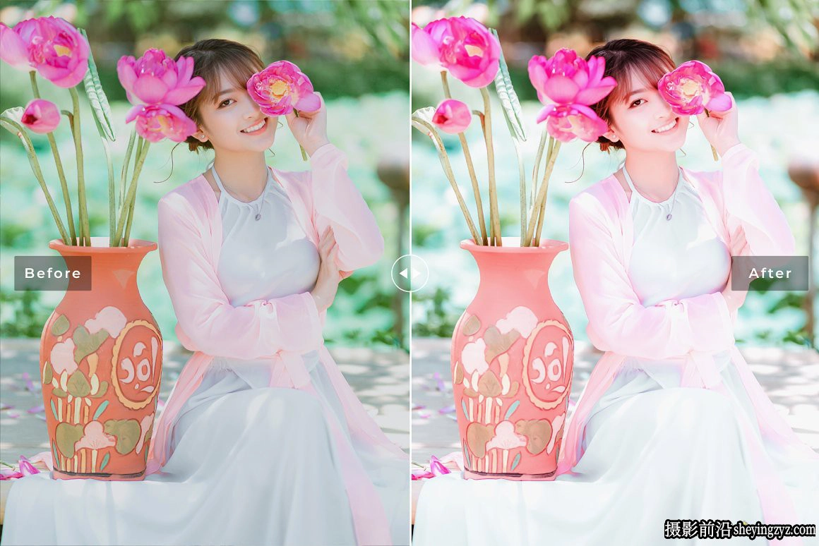 免费LR预设-唯美古风人像调色LR预设 Dicentra Pro Lightroom Prese