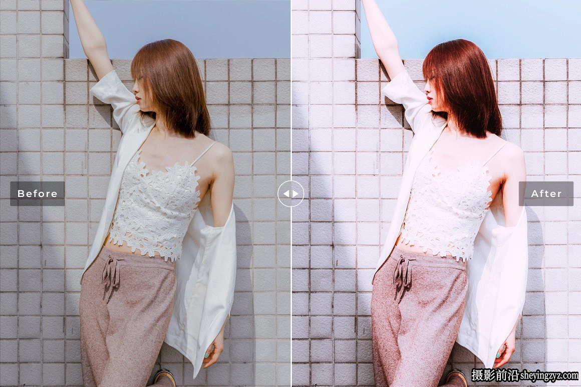 免费LR预设-明亮胶片人像调色LR预设 Clianthus Lightroom Presets
