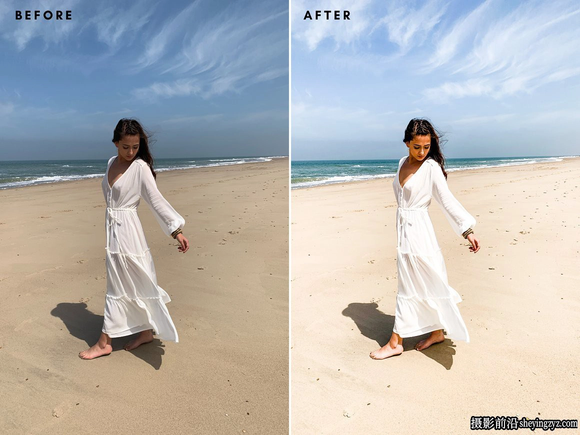 免费LR预设-旅拍人文风光LR预设 Santorini Lightroom Presets