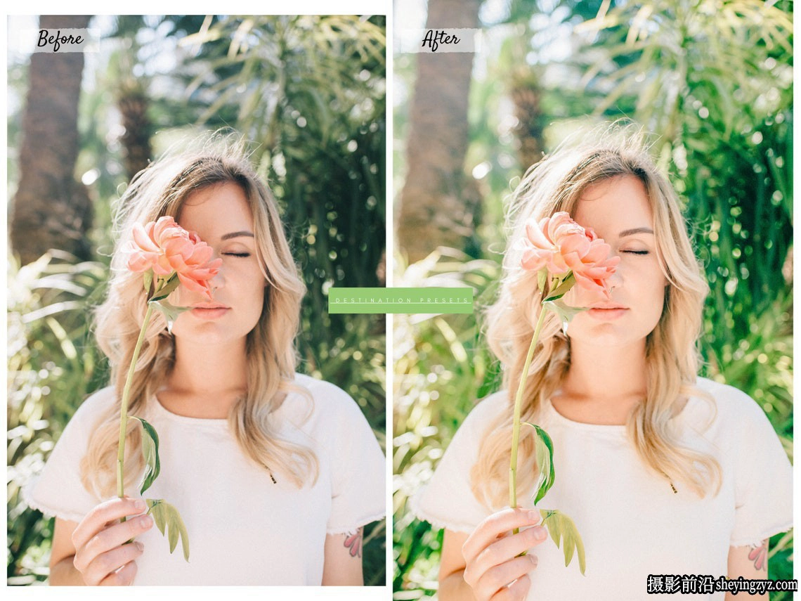 网红人像清新轻盈通透后期LR预设 EVERYDAY BRIGHT Lightroom Pres