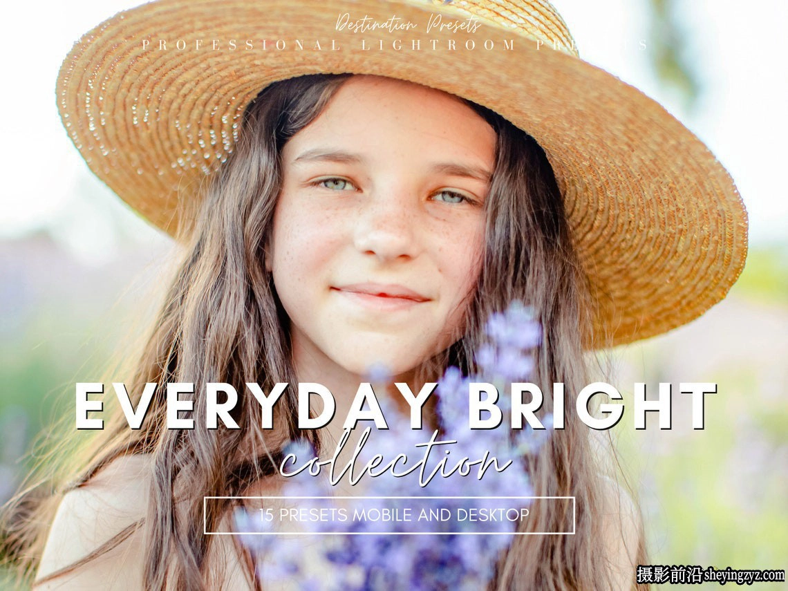 网红人像清新轻盈通透后期LR预设 EVERYDAY BRIGHT Lightroom Pres