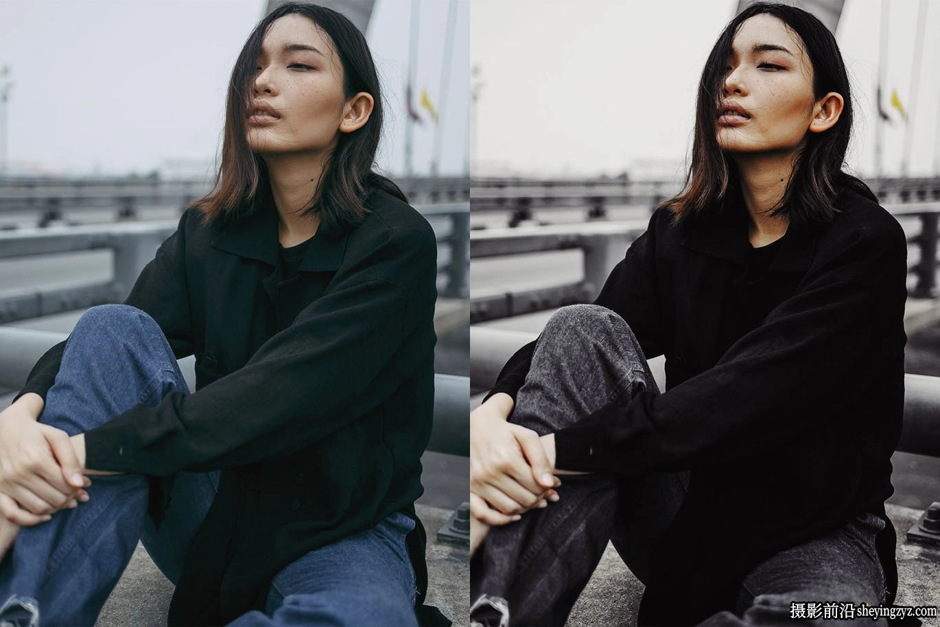黑暗电影情绪人像LR预设及LUT预设Luxury Black Presets and LUTs