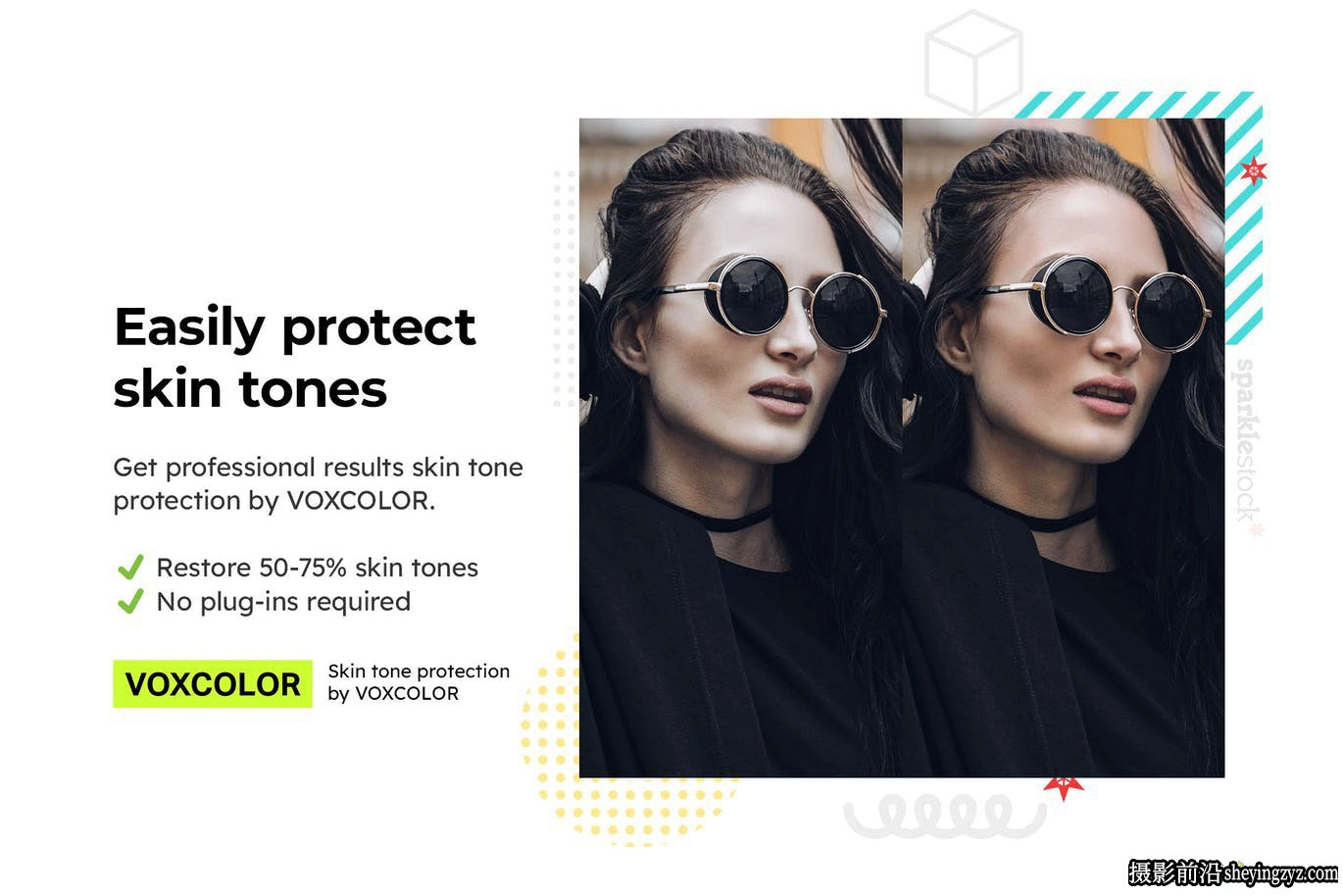 黑暗电影情绪人像LR预设及LUT预设Luxury Black Presets and LUTs