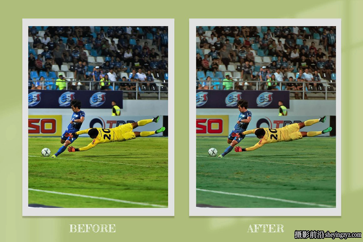 足球世界杯摄影调色LR预设及LUT预设Soccer World Cup Presets