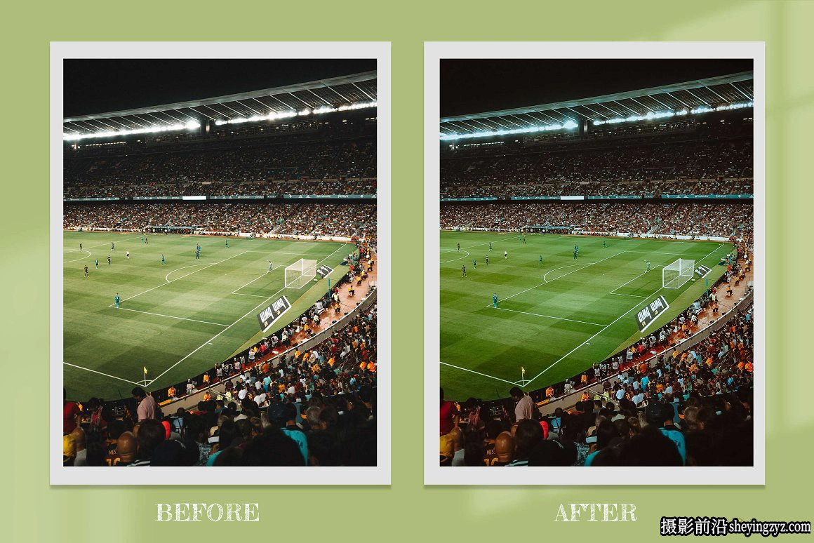 足球世界杯摄影调色LR预设及LUT预设Soccer World Cup Presets