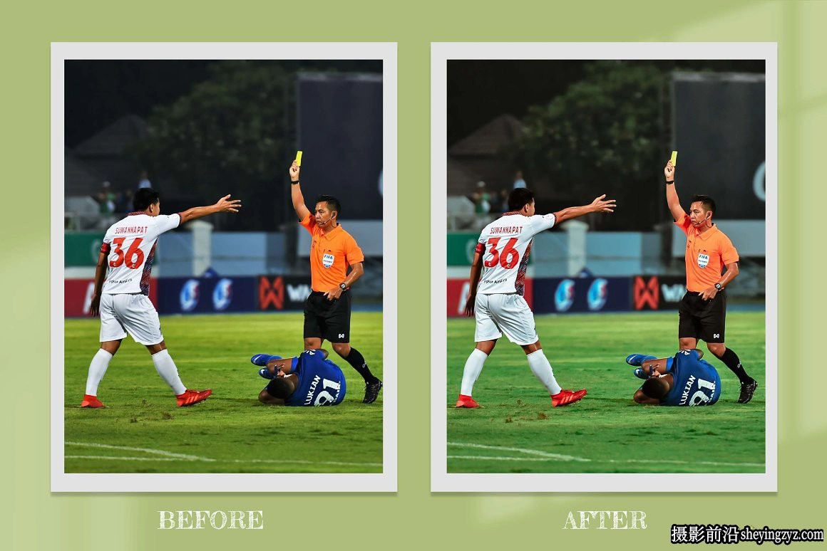 足球世界杯摄影调色LR预设及LUT预设Soccer World Cup Presets