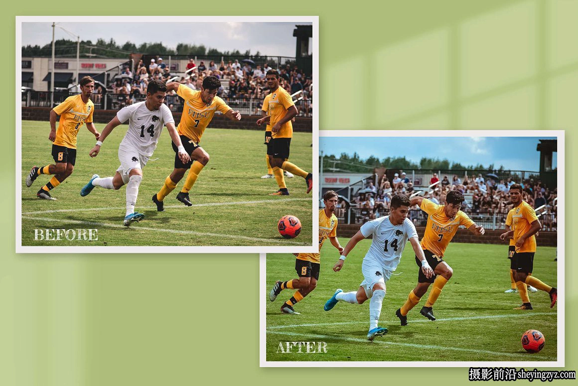 足球世界杯摄影调色LR预设及LUT预设Soccer World Cup Presets