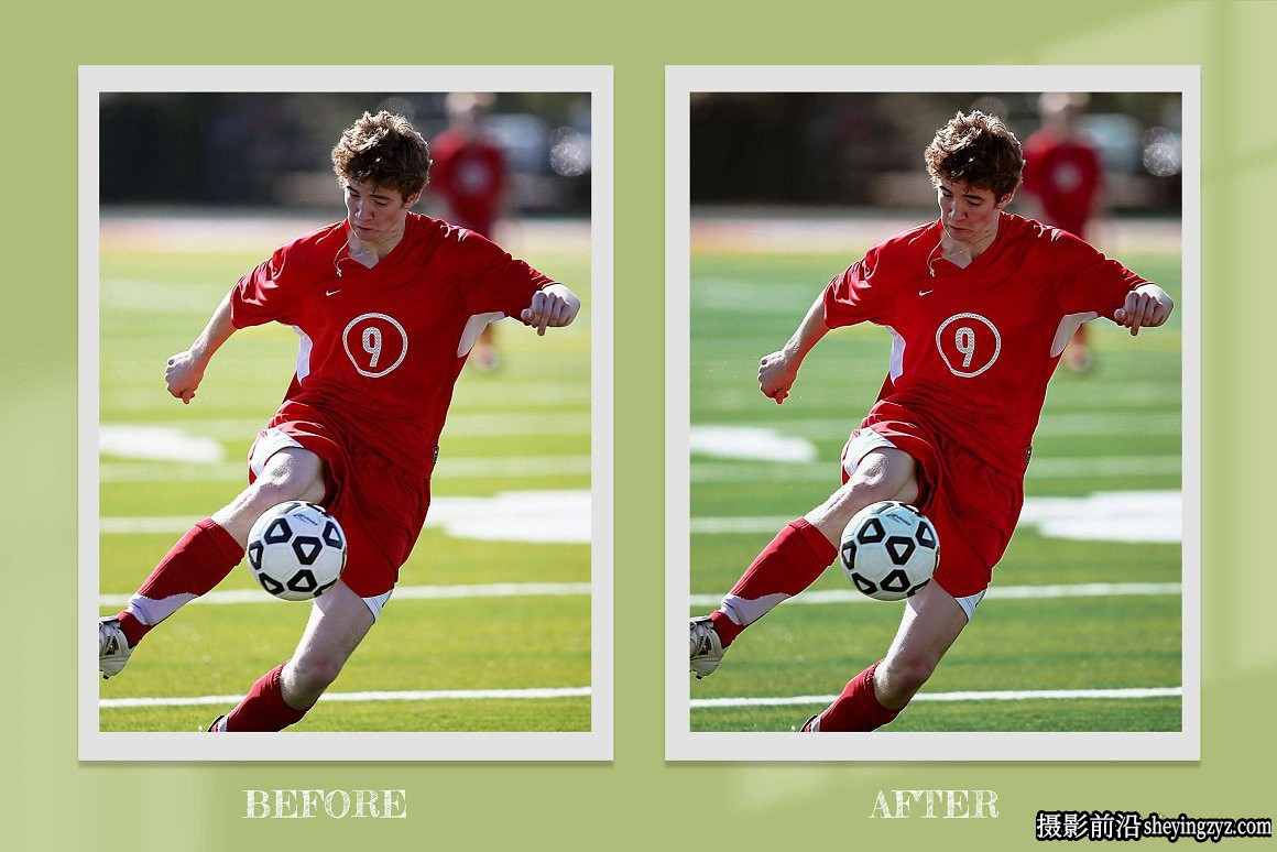 足球世界杯摄影调色LR预设及LUT预设Soccer World Cup Presets