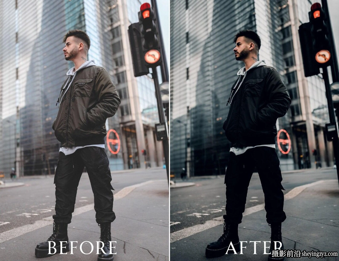 城市街拍黑暗电影风格LR预设Cinematic Dark Lightroom Presets