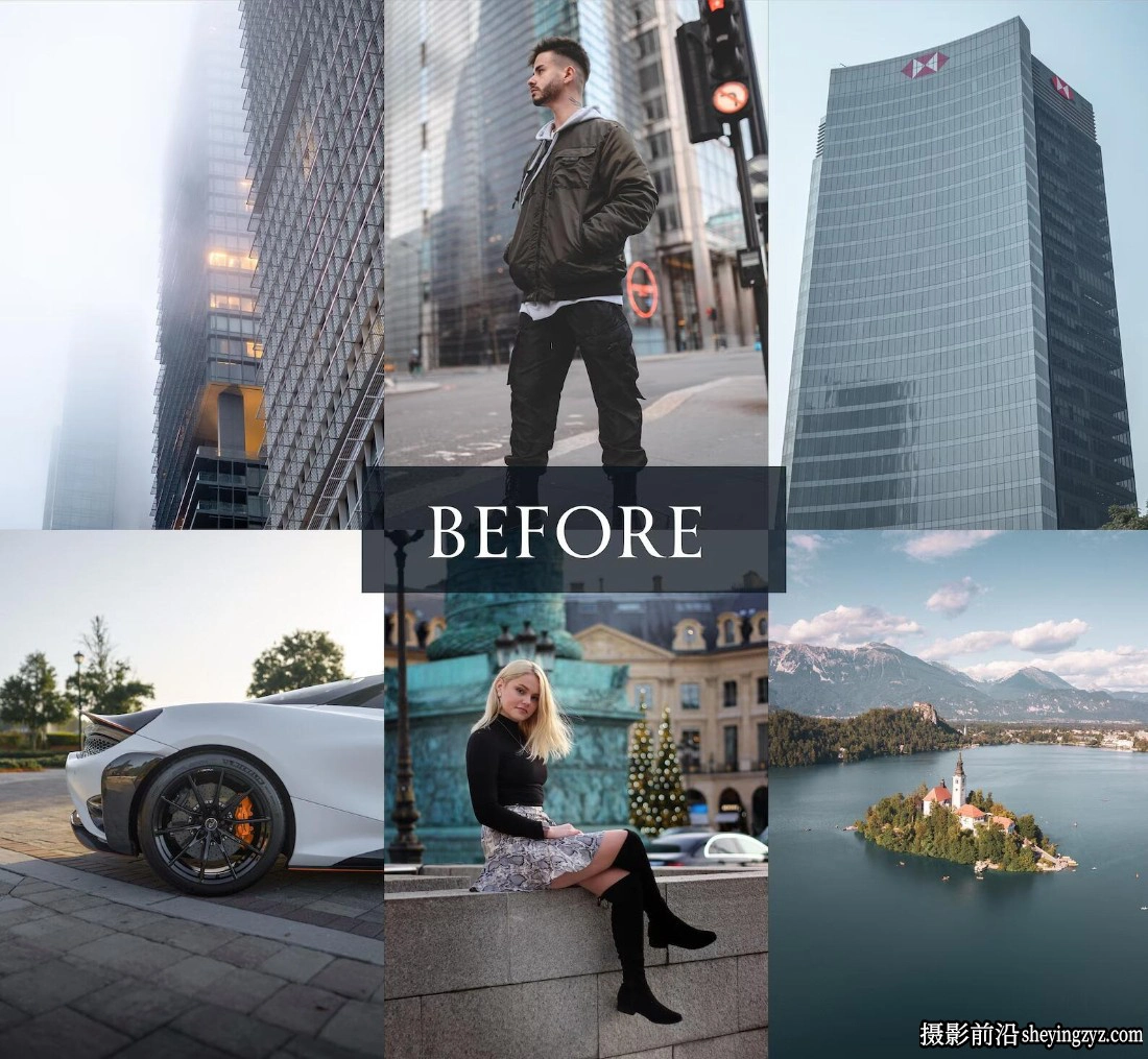 城市街拍黑暗电影风格LR预设Cinematic Dark Lightroom Presets