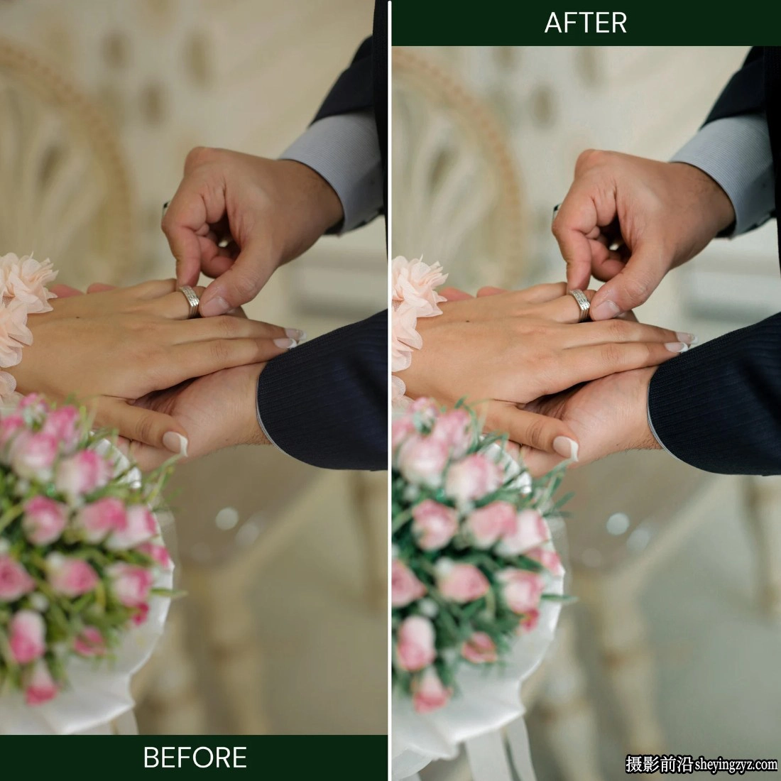 轻盈明亮电影婚礼LR预设 Light &amp; Airy Wedding Lightroom Presets