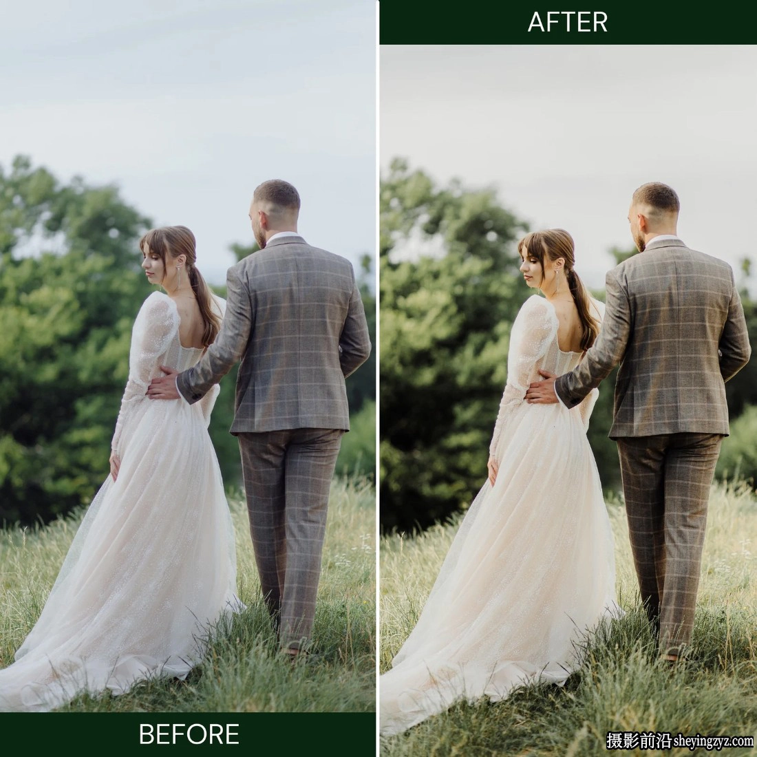 轻盈明亮电影婚礼LR预设 Light &amp; Airy Wedding Lightroom Presets