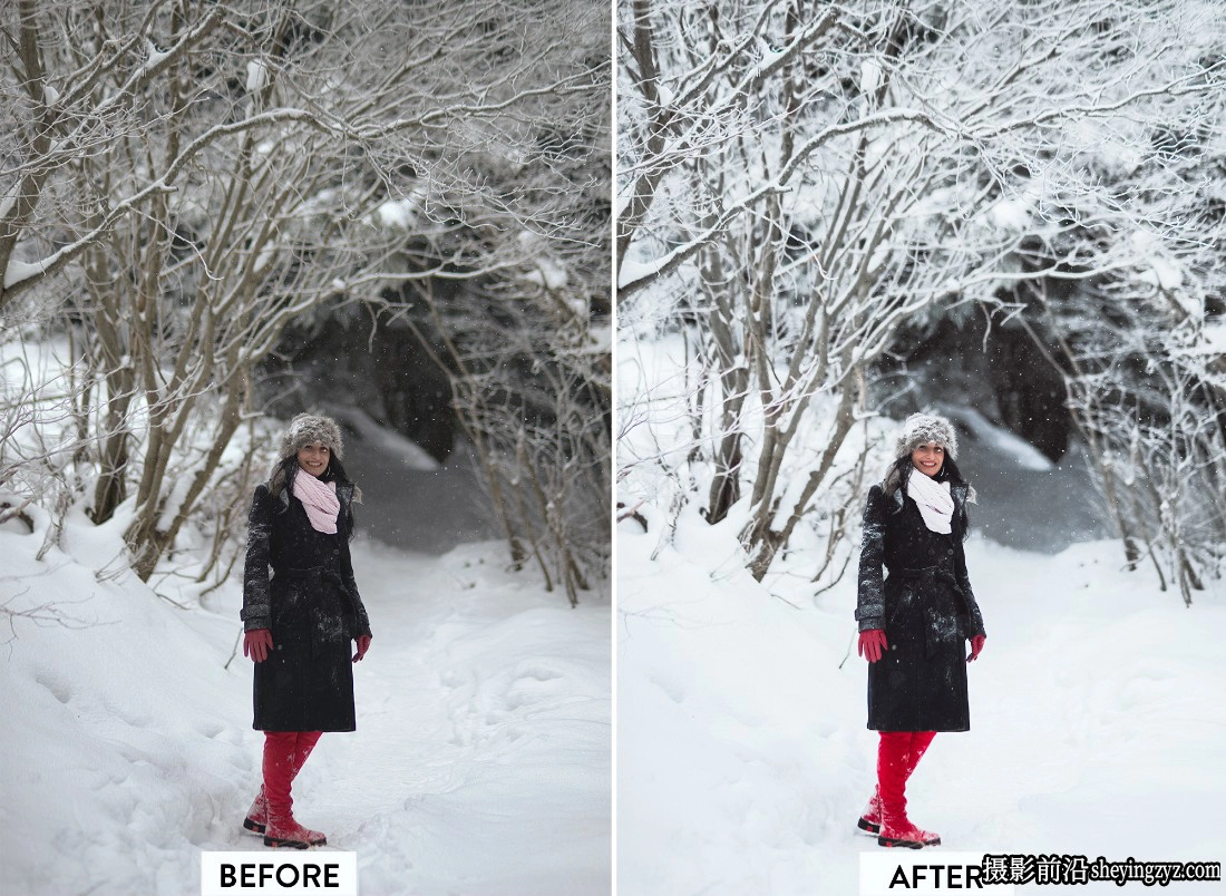 10种圣诞节摄影调色LR预设及手机LR预设CHRISTMAS Lightroom Preset