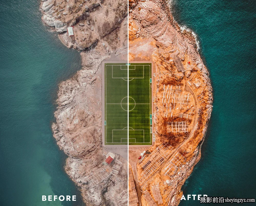 无人机航拍拍电影风光大片调色LR预设LUT预设 MAVIC PRO PRESETS