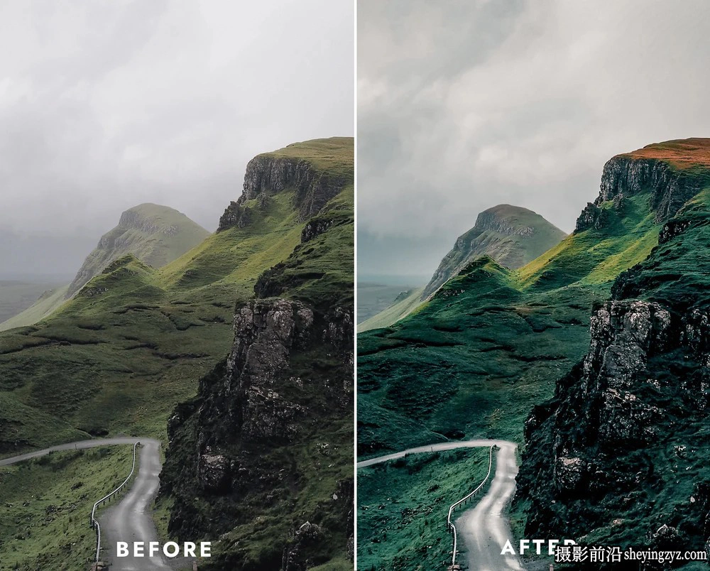 无人机航拍HDR风光大片调色LR预设及LUT预设 AERIAL HDR PRESETS