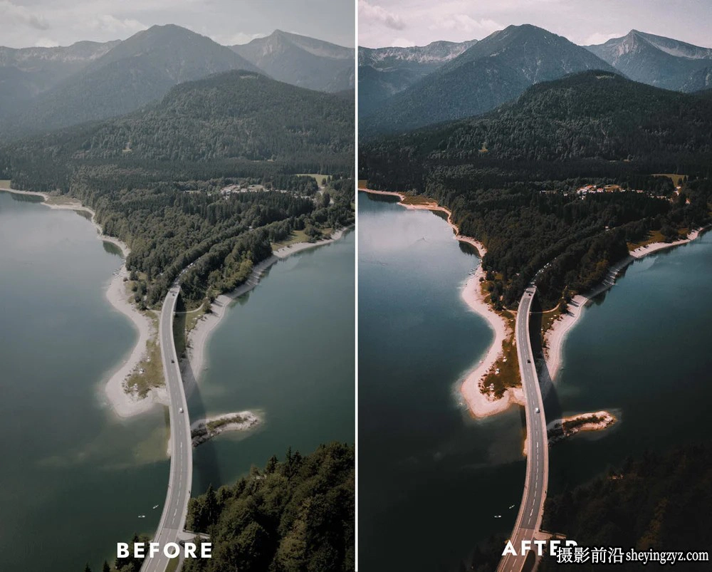 无人机航拍褪色电影风光LR预设及LUT预设 FADED CINE PRESETS