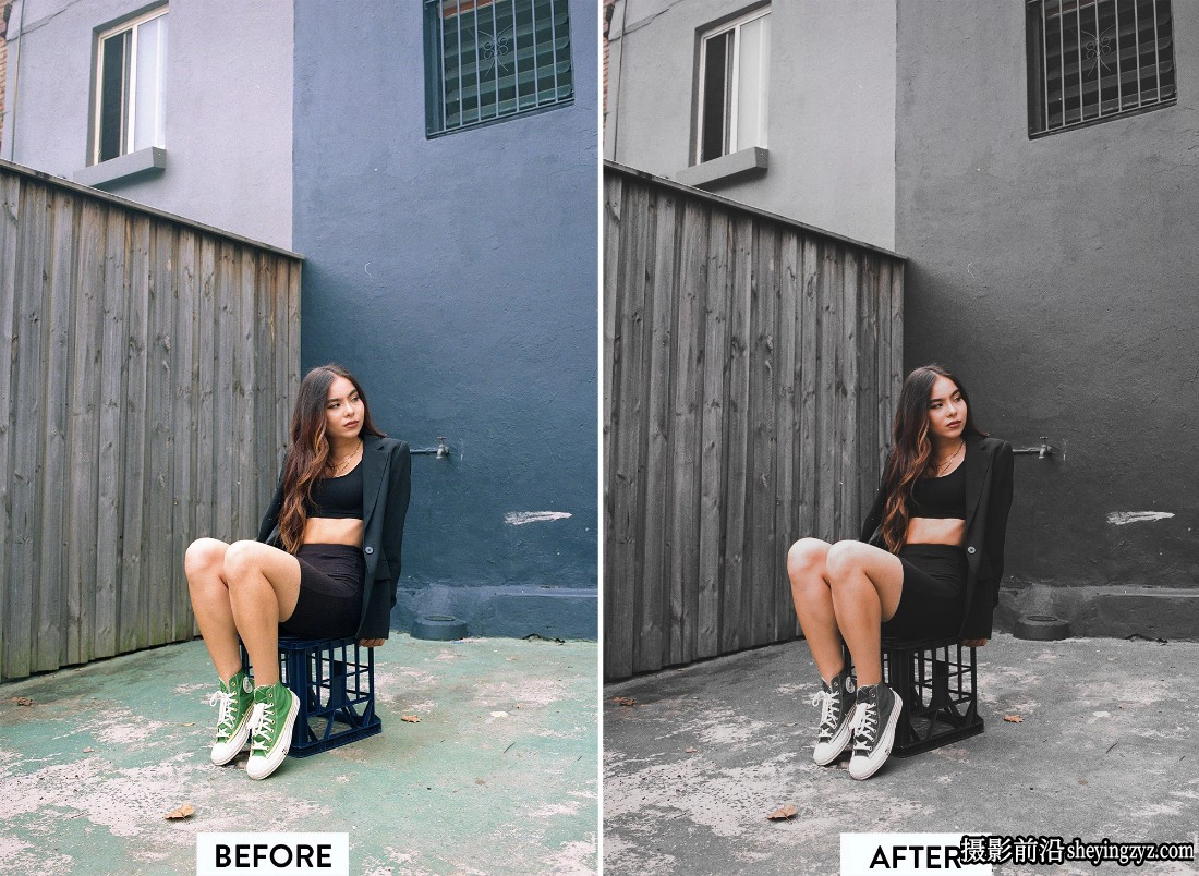 豪华黑暗电影人像LR预设手机LR预设LUXURY BLACK Lightroom Presets