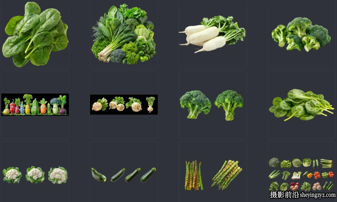 高清冬季各种蔬菜水果PNG透明免扣素材39xPNG