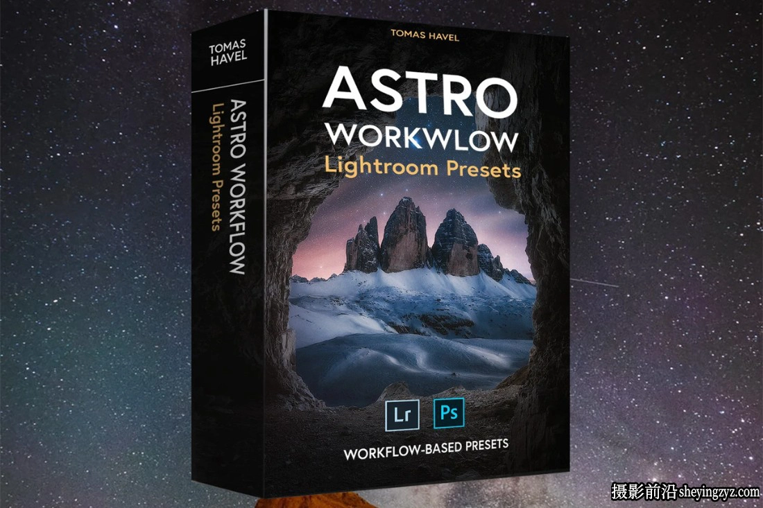星空银河摄影后期调色LR预设 Tomas Havel -Astro Workflow Presets