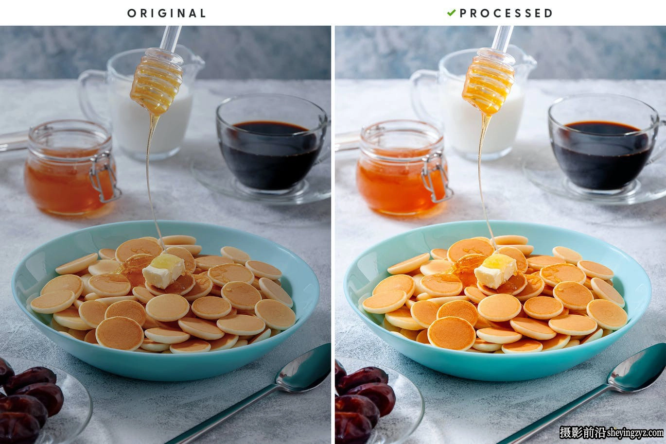 清新通透美食摄影后期调色LR预设 Foodicious -Lightroom Presets