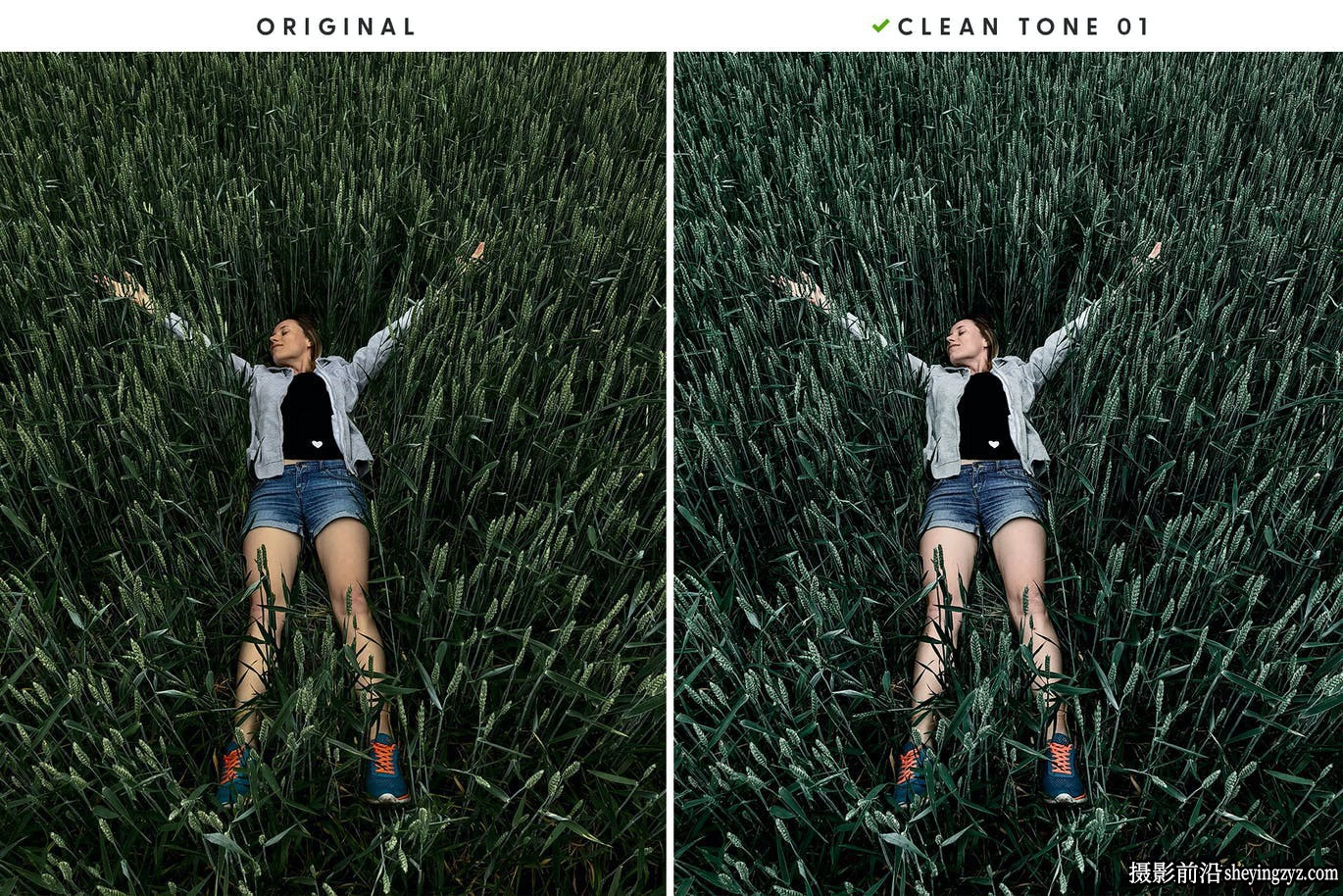 通透电影人像调色LR预设手机预设 Clean Tones -Lightroom Presets