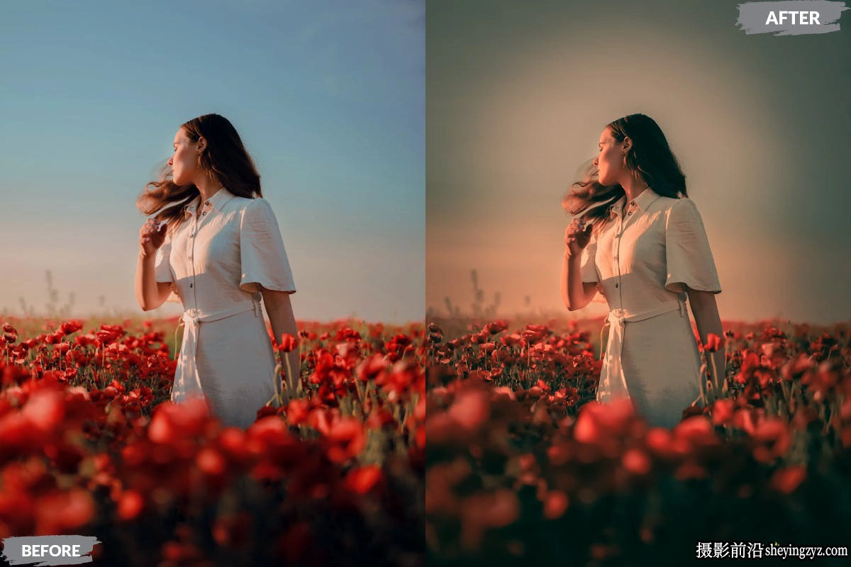 免费LR预设-深色情绪人像调色LR预设 Dark Matte Lightroom Presets