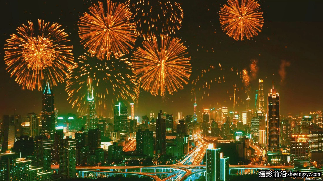 38种4K新年元旦节日烟花烟火高清背景LED视频素材