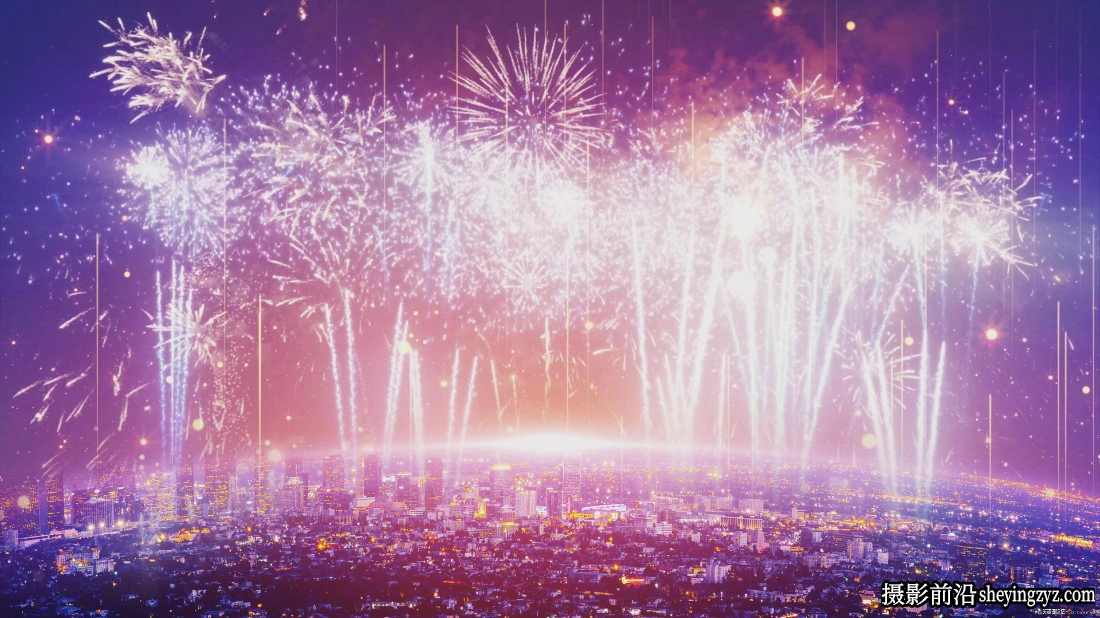 38种4K新年元旦节日烟花烟火高清背景LED视频素材