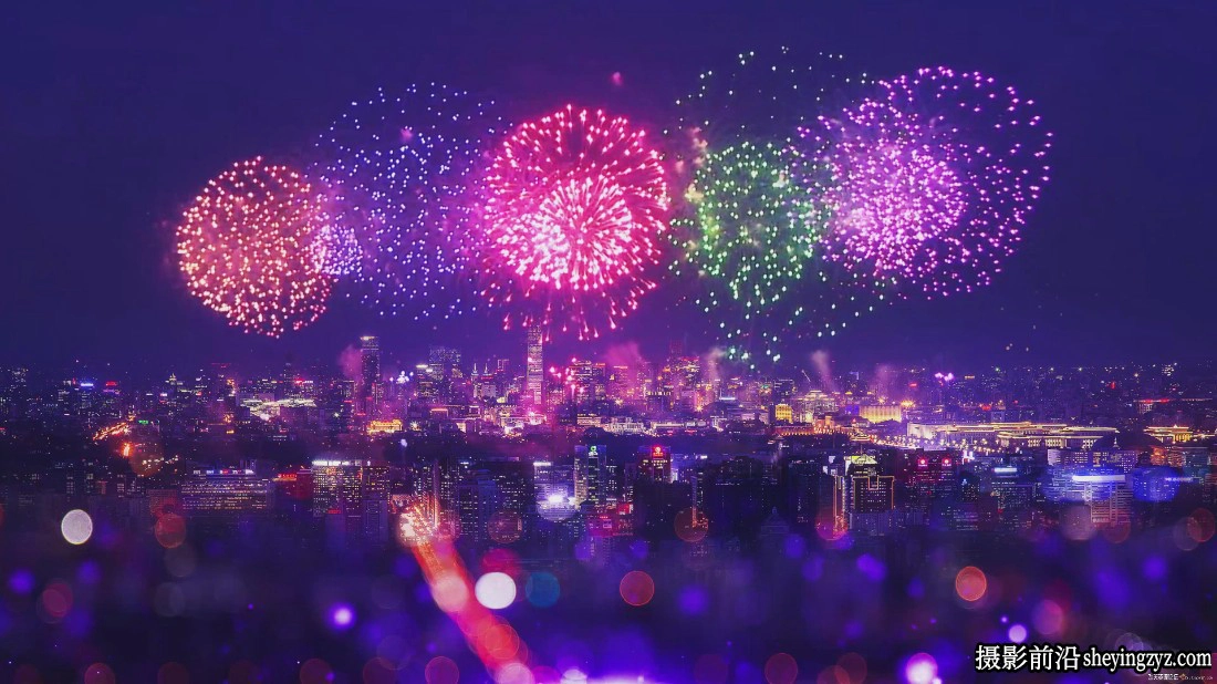 38种4K新年元旦节日烟花烟火高清背景LED视频素材