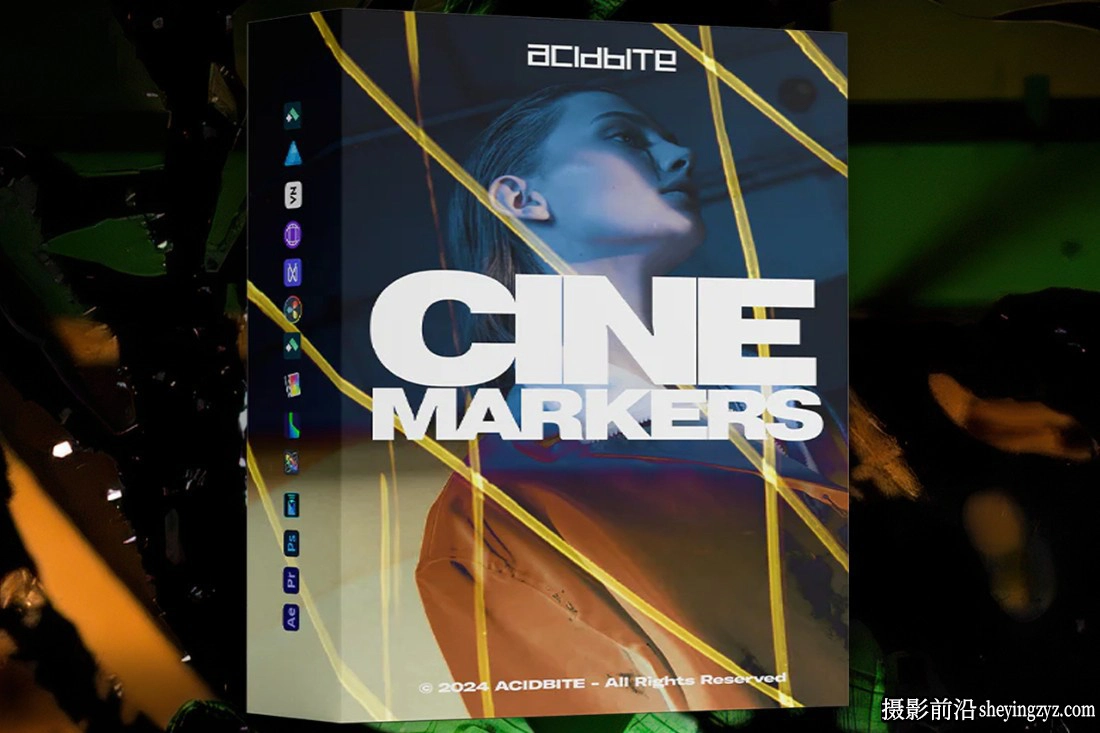Acidbite - 57个复古35毫米胶片灼烧污渍刮痕纹理4K视频叠加素材.webp