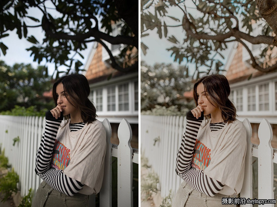 低对比度柔和褪色网红人像LR预设LyssieLooLoo-Faded Glow Preset